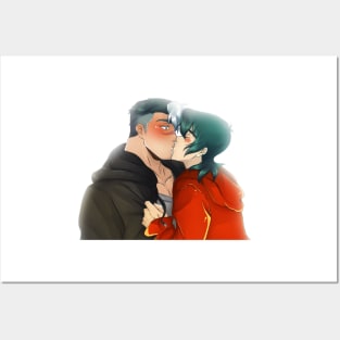 sheith surprise kiss Posters and Art